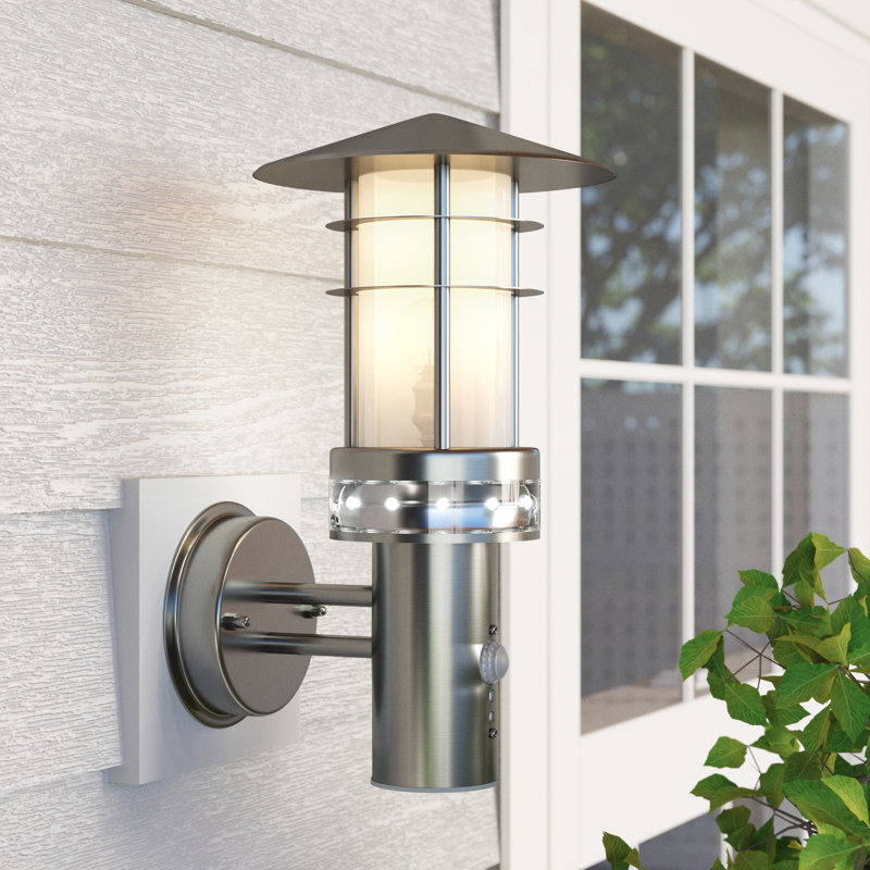 Sol 72 Outdoor Runge 1 Light Outdoor Sconce with Motion Sensor